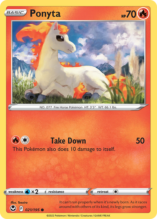 Ponyta 21 - Silver Tempest