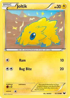 Joltik 41 - Dark Explorers Pokesingles