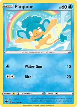 Panpour 041, Darkness Ablaze | Sword & Shield, , 5.00 kr, Pokesingles. Kjøp pokemon kort til lave priser hos oss.