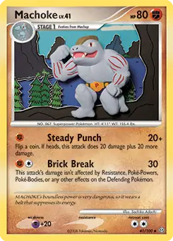 Machoke 41 - Stormfront Pokesingles
