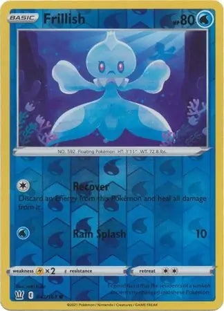 Frillish Reverse Holo 041 - Battle Styles