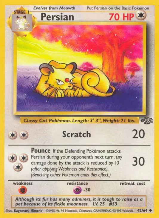 Persian 42 - Jungle Pokesingles