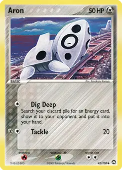 Aron 42 - Power Keepers Pokesingles