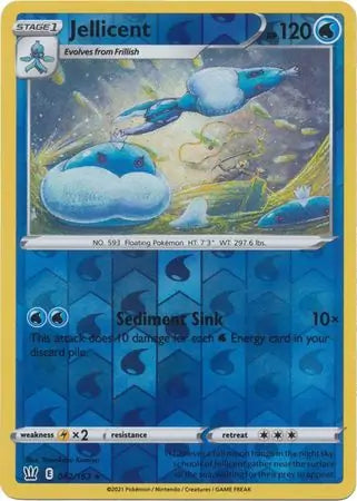 Jellicent Reverse Holo 042 - Battle Styles
