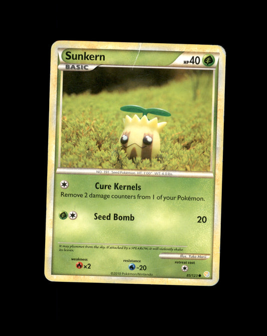 *SE BILDE FOR TILSTAND* Sunkern #85 Pokemon HeartGold & SoulSilver Pokesingles