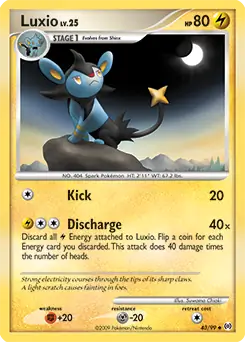 Luxio 43 - Arceus Pokesingles