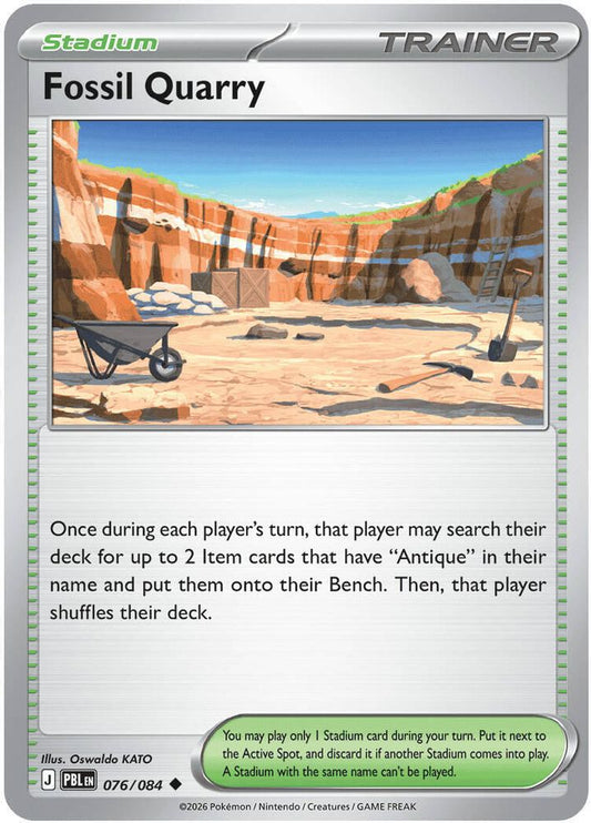 Fossil Quarry 076/084 - Pitch Black