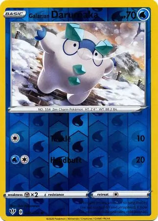 Galarian Darumaka Reverse Holo 043, Darkness Ablaze | Sword & Shield, , 3.00 kr, Pokesingles. Kjøp pokemon kort til lave priser hos oss.