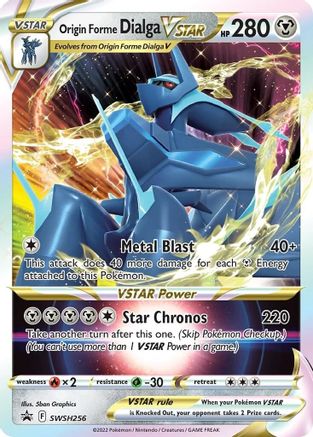 Origin Forme Dialga VSTAR, Sword & Shield Promos | Sword & Shield, promo, 75.60 kr, Pokesingles. Kjøp pokemon kort til lave priser hos oss.