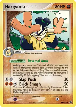 Hariyama 44 - Delta Species Pokesingles