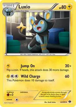 Luxio 44 - Next Destinies Pokesingles