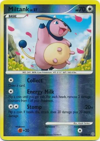 Miltank Reverse Holo 44 - Stormfront Pokesingles
