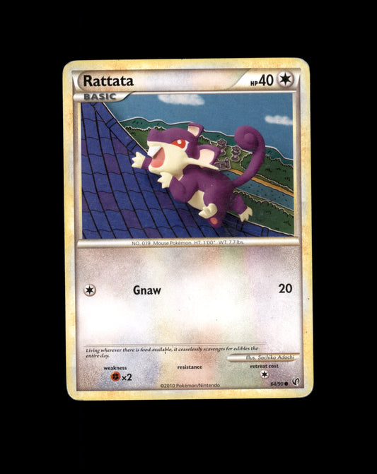 *SE BILDE FOR TILSTAND* Rattata #64 Pokemon Undaunted Pokesingles