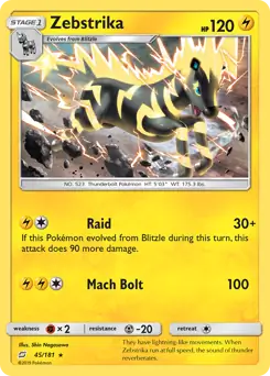 Zebstrika 45 - Team Up Pokesingles