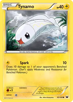 Tynamo 45 - Dark Explorers Pokesingles