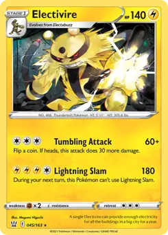 Electivire 045 - Battle Styles