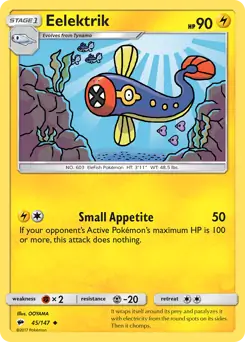 Eelektrik 45 - Burning Shadows Pokesingles