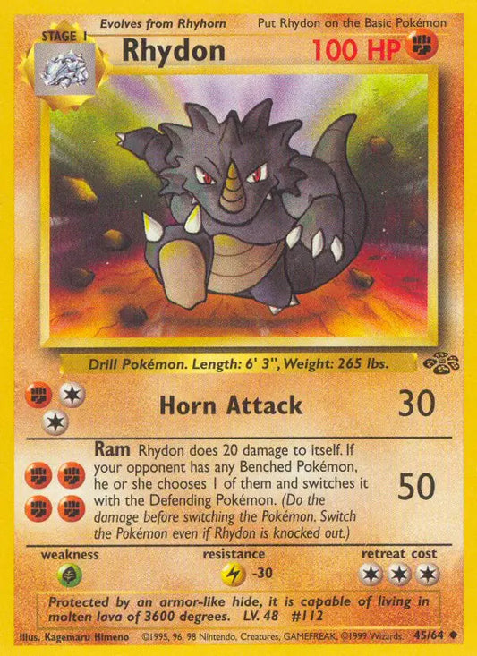 Rhydon 45 - Jungle Pokesingles
