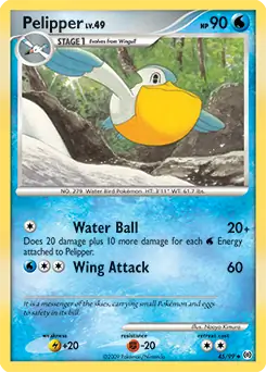 Pelipper 45 - Arceus Pokesingles