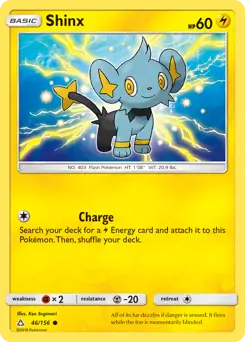 Shinx 46 - Ultra Prism Pokesingles