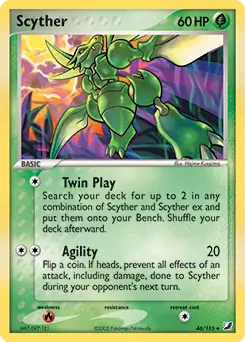 Scyther 46 - Unseen Forces Pokesingles