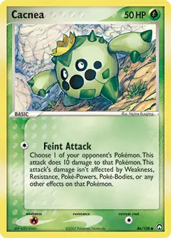 Cacnea 46 - Power Keepers Pokesingles