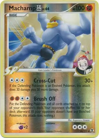 Machamp GL Reverse Holo 46 - Rising Rivals Pokesingles