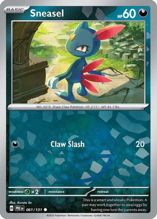 Sneasel (Poke Ball Pattern) 61- Prismatic Evolutions