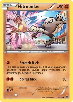 Hitmonlee 47 - Generations Pokesingles