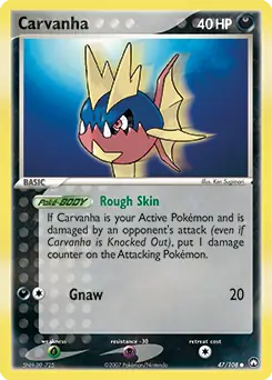 Carvanha 47 - Power Keepers Pokesingles