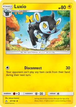 Luxio 47 - Ultra Prism Pokesingles