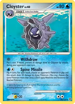 Cloyster 47 - Secret Wonders Pokesingles