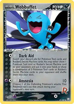 Rocket's Wobbuffet 47 - Team Rocket Returns Pokesingles