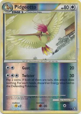 Pidgeotto Reverse Holo 47 - Triumphant Pokesingles