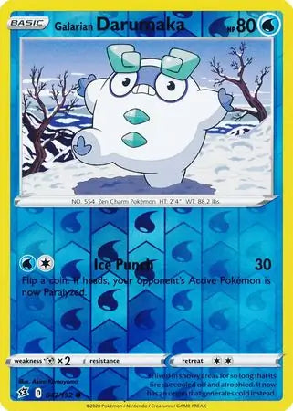 Galarian Darumaka Reverse Holo 047 - Rebel Clash Pokesingles