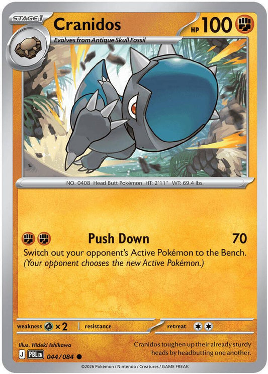 Cranidos 044/084 - Pitch Black