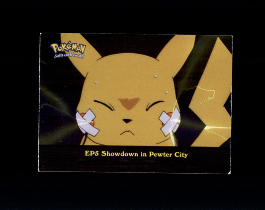 *SE BILDE FOR TILSTAND* Showdown in Pewter City [Foil] #EP5 Pokemon 2000 Topps TV