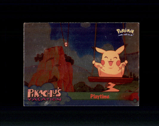 *SE BILDE FOR TILSTAND* Playtime [Foil] #57 Pokemon 1999 Topps Movie