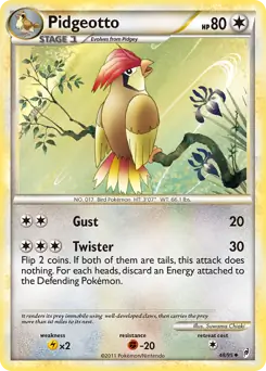 Pidgeotto 48 - Call of Legends Pokesingles