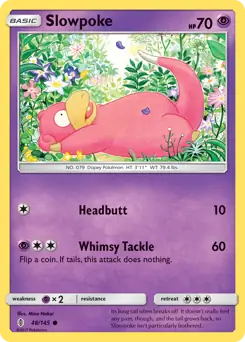 Slowpoke 48 - Guardians Rising Pokesingles