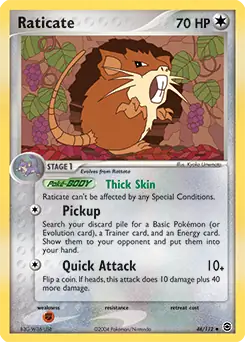 Raticate 48 - Fire Red Leaf Green Pokesingles