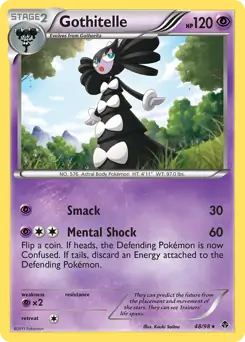 Gothitelle 48 - Emerging Powers Pokesingles