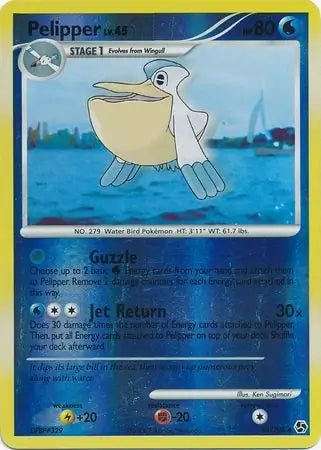 Pelipper Reverse Holo 48 - Great Encounters Pokesingles