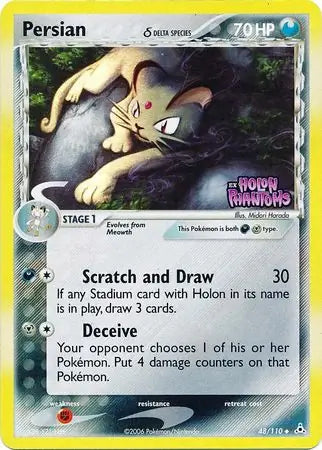 Persian Reverse Holo 48 - Holon Phantoms Pokesingles