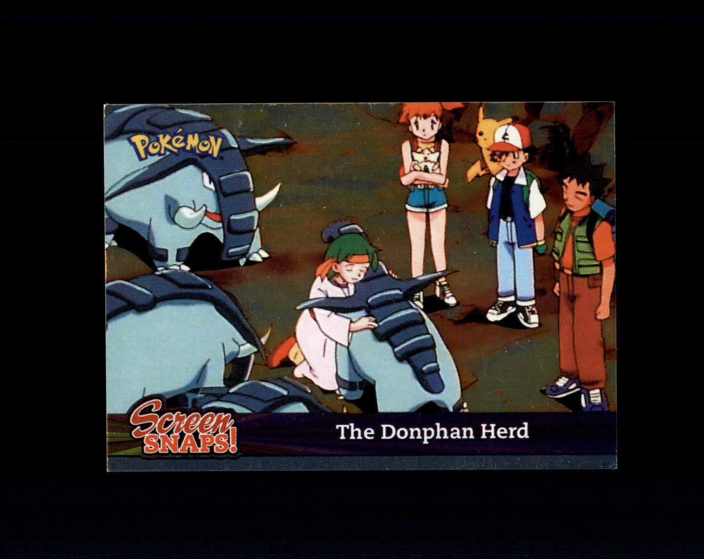 *SE BILDE FOR TILSTAND* The Donphan Herd [Foil] #Snap09 Pokemon 2001 Topps Johto Episode Pokesingles
