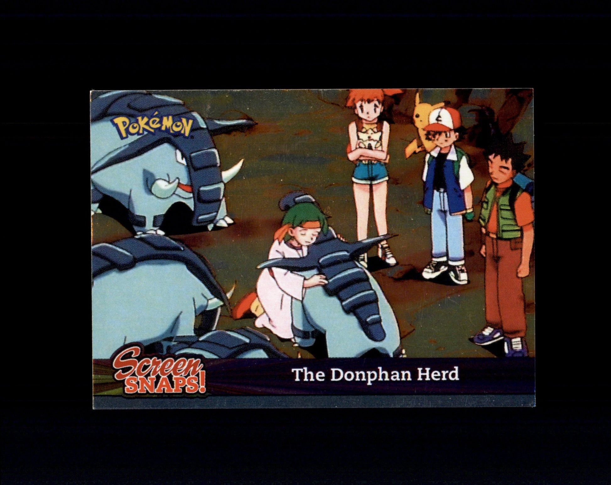 *SE BILDE FOR TILSTAND* The Donphan Herd [Foil] #Snap09 Pokemon 2001 Topps Johto Episode Pokesingles