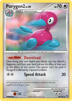 Porygon2 49 - Great Encounters Pokesingles