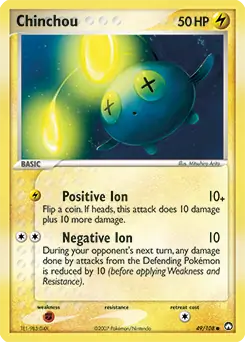 Chinchou 49 - Power Keepers Pokesingles