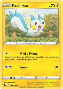 Pachirisu 049 - Battle Styles