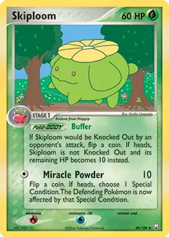 Skiploom 49 - Team Rocket Returns Pokesingles